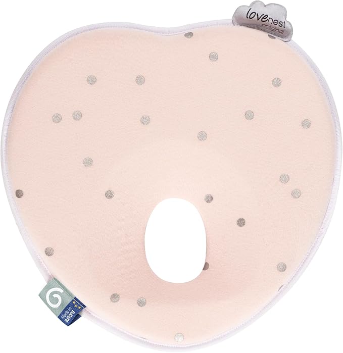 Babymoov Lovenest Original Pink Flat Headrest Baby Pillow Babymoov Yallatoys