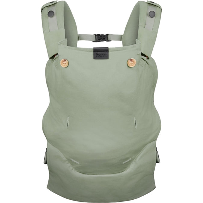 Babymoov Moov & Boost Ergonomic Baby Carrier and Travel Booster Seat Sage Green Babymoov Yallatoys