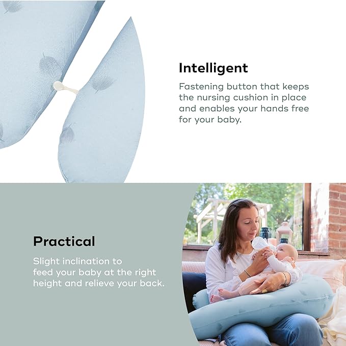 Babymoov B Love Maternity Pillow Wind Blue Babymoov Yallatoys