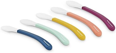 Babymoov Whitehead Set of 5 2nd Age Spoons Babymoov Yallatoys