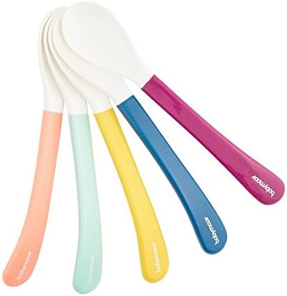 Babymoov Whitehead Set of 5 2nd Age Spoons Babymoov Yallatoys