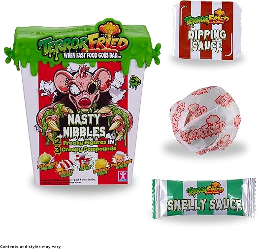 Buy Bandai Terror Fried Nasty Nibbles Gross Collectables with Slime | Yallatoys.com