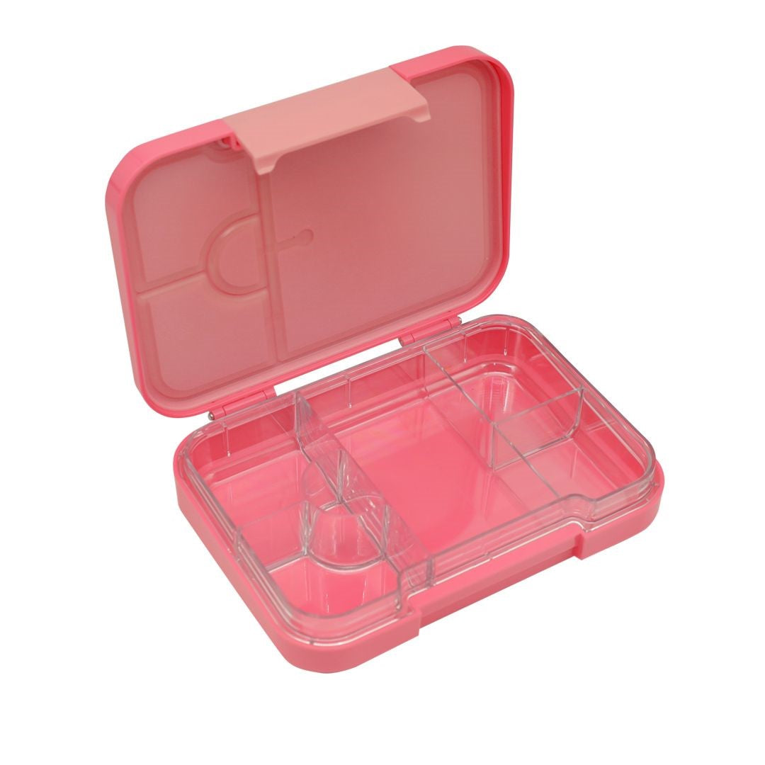 Buy Bonjour Uni Clip Snax Lunch Box 6/4 Compartments Pink Unicorn | Yallatoys.com