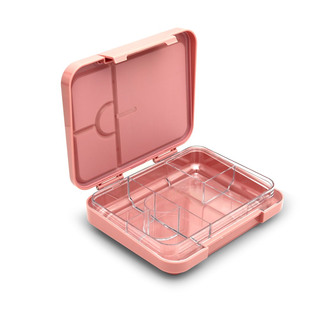 Buy Bonjour Tiff 6/4 Compartment Bento Lunch Box Pink Unicorn | Yallatoys.com