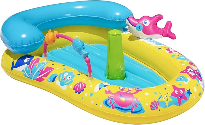 Buy Banzai Jr Splash Discovery Activity Center Water Play Set | Yallatoys.com
