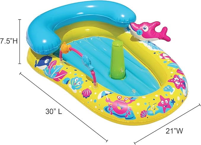 Buy Banzai Jr Splash Discovery Activity Center Water Play Set | Yallatoys.com