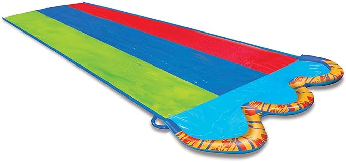 Buy Banzai Triple Racer Water Slide 16ft | Yallatoys.com