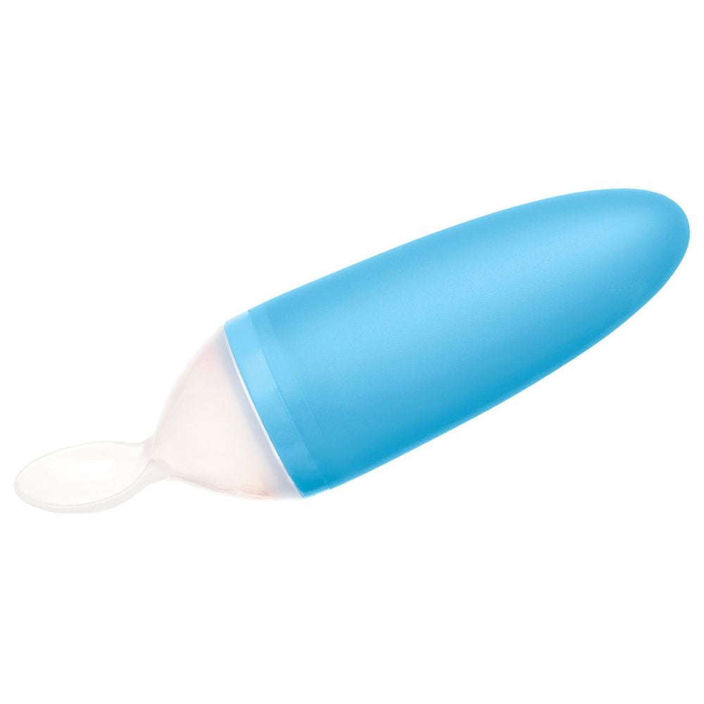 Boon Squirt Silicone Baby Food Dispensing Spoon Blue Boon Yallatoys