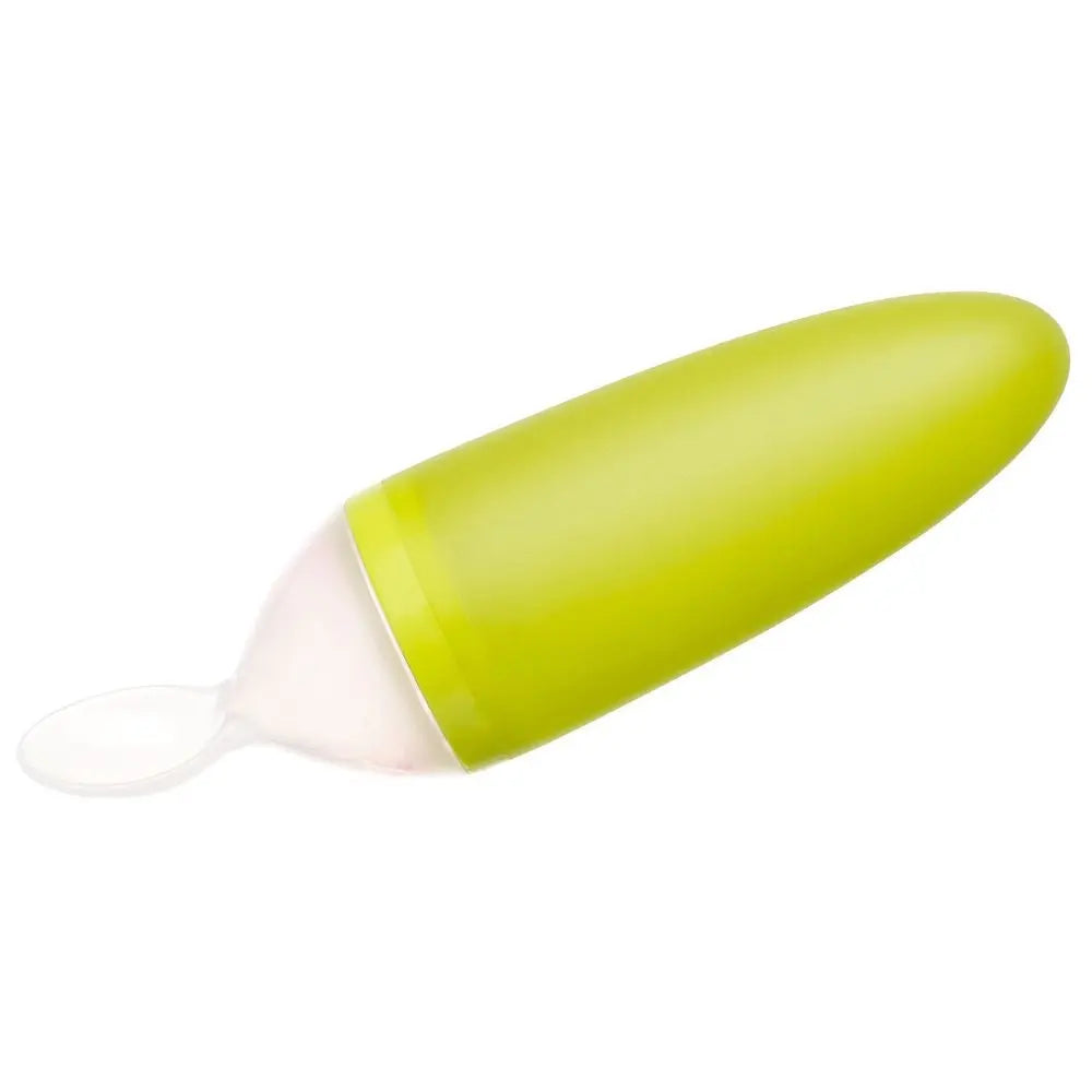 Boon Squirt Silicone Baby Food Dispensing Spoon Green 11 - 1 Boon Yallatoys