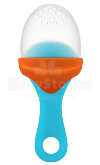 Boon Pulp Silicone Feeder Orange Blue Boon Yallatoys