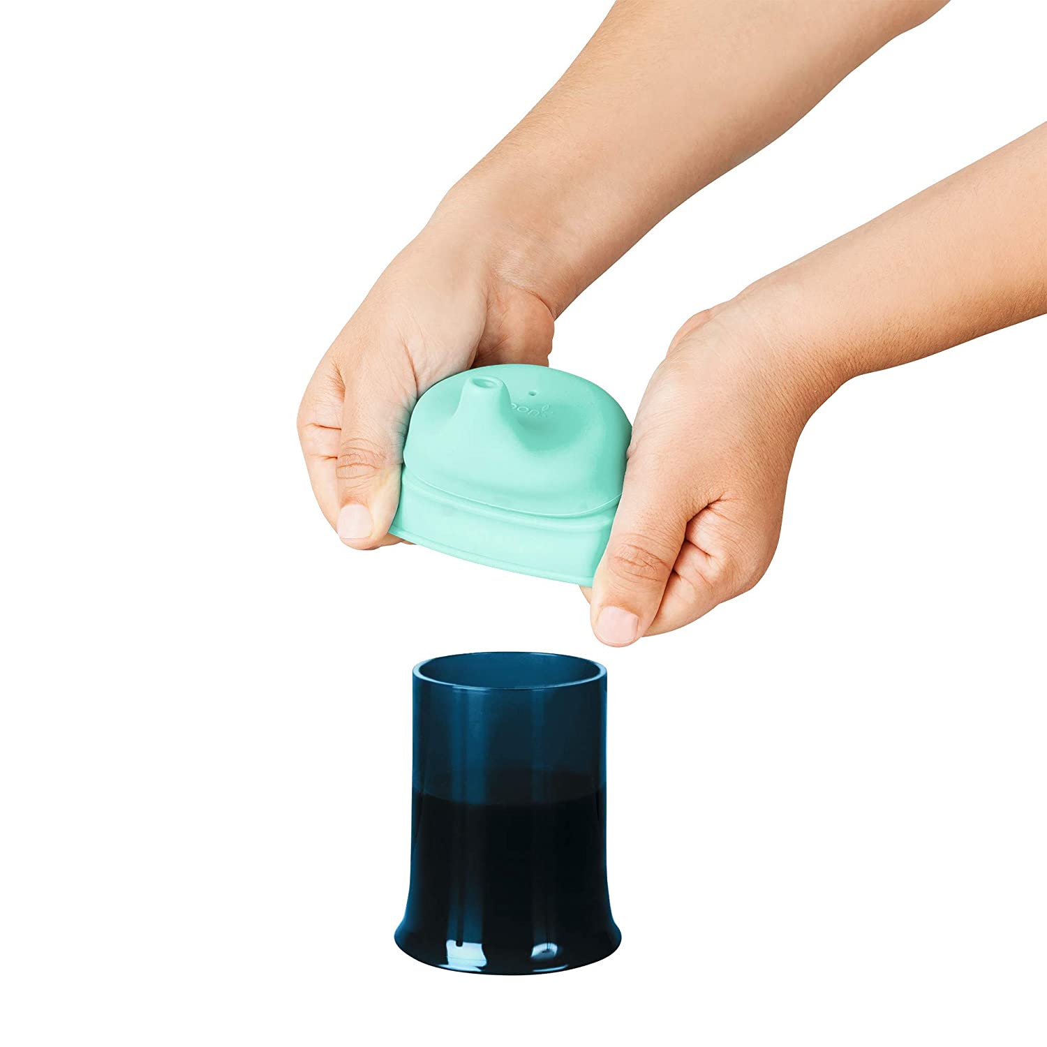 Boon Snug Stretchy Silicone Reusable Spout Lids Spout With Containers Boy Boon Yallatoys