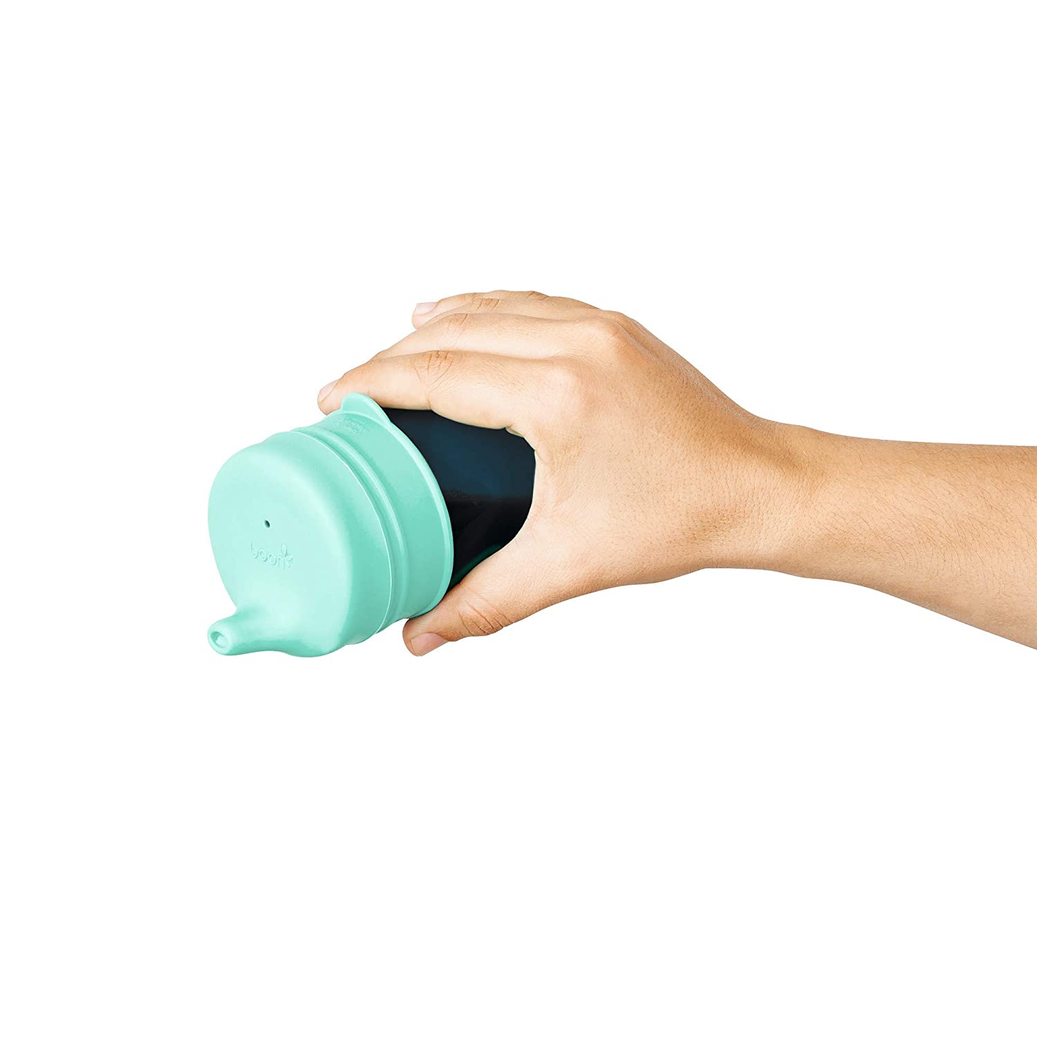 Boon Snug Stretchy Silicone Reusable Spout Lids Spout With Containers Boy Boon Yallatoys