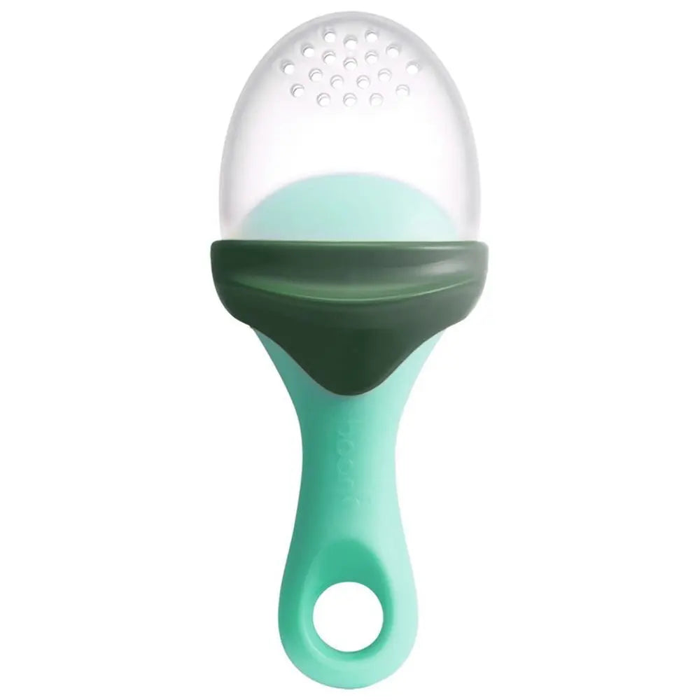Boon Pulp Silicone Feeder Green Grey Boon Yallatoys