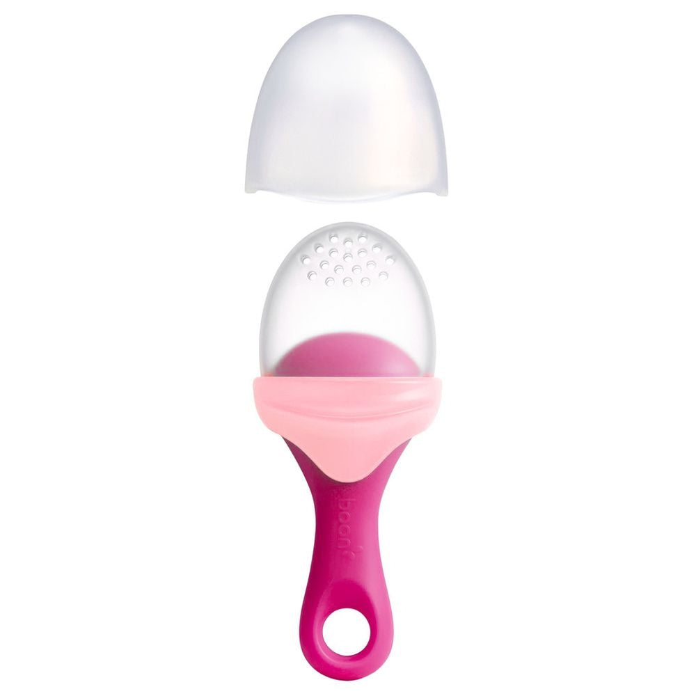Boon Pulp Silicone Feeder  Pink Wine Boon Yallatoys