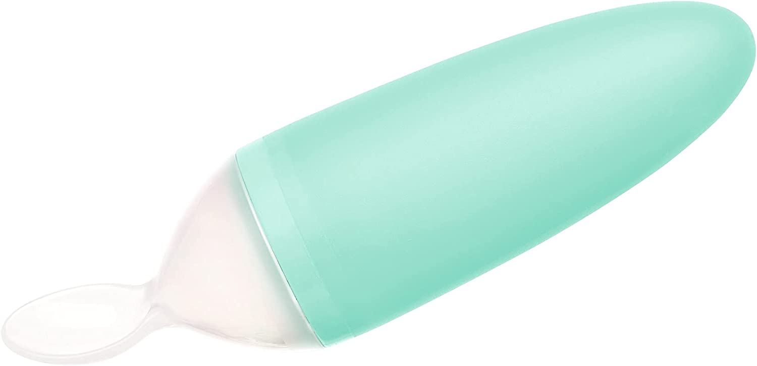 Boon Squirt Silicone Baby Food Dispensing Spoon Green - 2 Boon Yallatoys