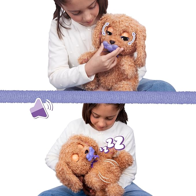 Buy Baby Paws Love & Care Labradoodle Interactive Plush Toy With Sounds | Yallatoys.com