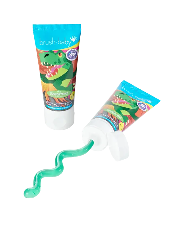 Brush Baby Spearmint Toothpaste 50Ml Brush Baby Yallatoys
