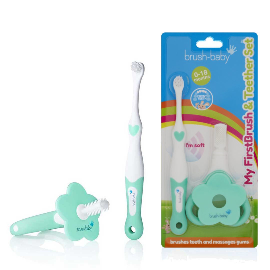 Brush Baby First Brush Teether  Set Brush Baby Yallatoys