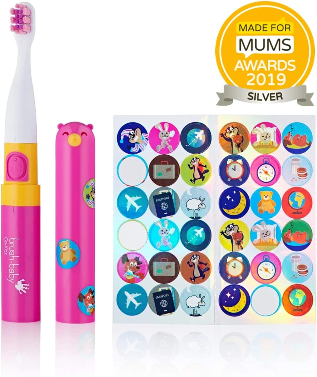 Brush Baby Go Kidz Electric Toothbrush  Assorted Colours Brush Baby Yallatoys