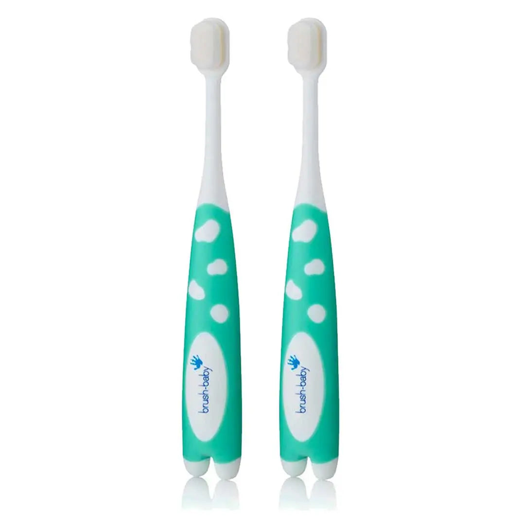 Brush Baby Soft Brush Pack Of 2  With 6000 Ultra Soft Silky Bristles Brush Baby Yallatoys