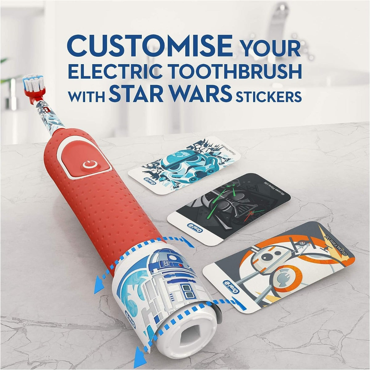 Braun Oral B Stages Power Kids Electric Rechargeable Toothbrush with Disney Star Wars Braun Yallatoys