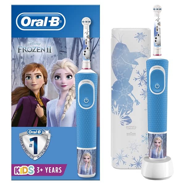 Braun Oral B Electric Toothbrush Frozen II with Travel Case Braun Yallatoys