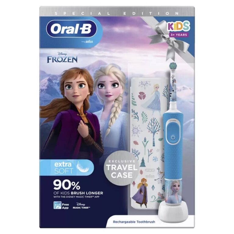 Braun Oral B Electric Toothbrush Frozen II with Travel Case Braun Yallatoys