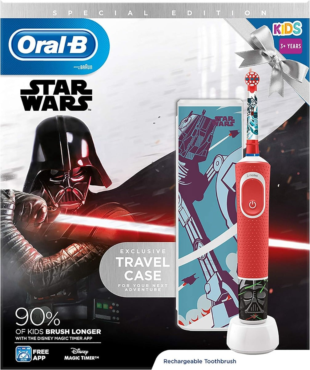 Braun Oral B Starwars Kids Electric Toothbrush Braun Yallatoys