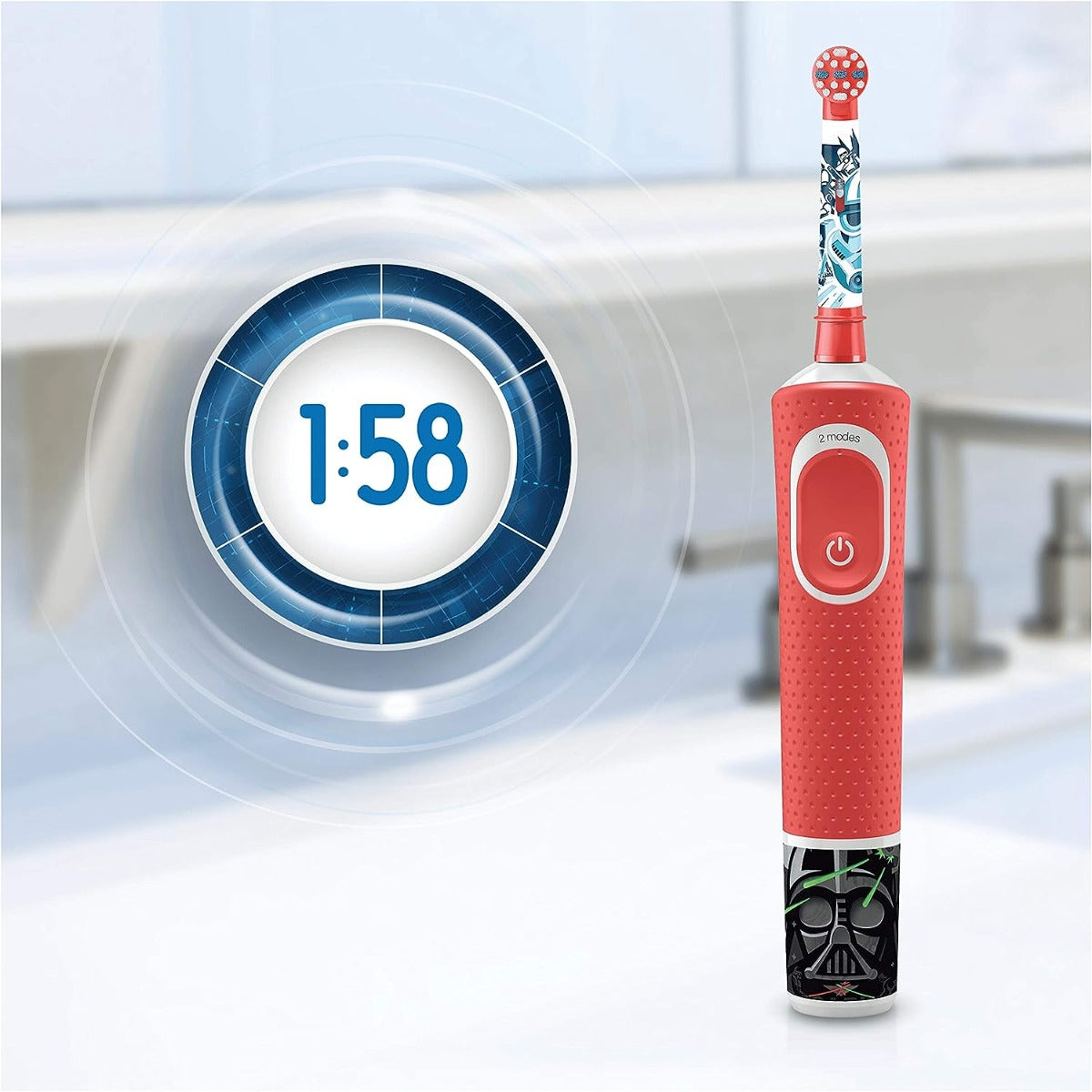 Braun Oral B Starwars Kids Electric Toothbrush Braun Yallatoys