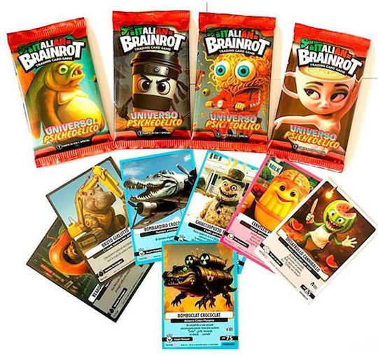 Buy Brainrot Alpha Series Sleeve 7 Collectible Cards Series A Psychedelic Universe (Sold Separately Subjected to Availability) | Yallatoys.com