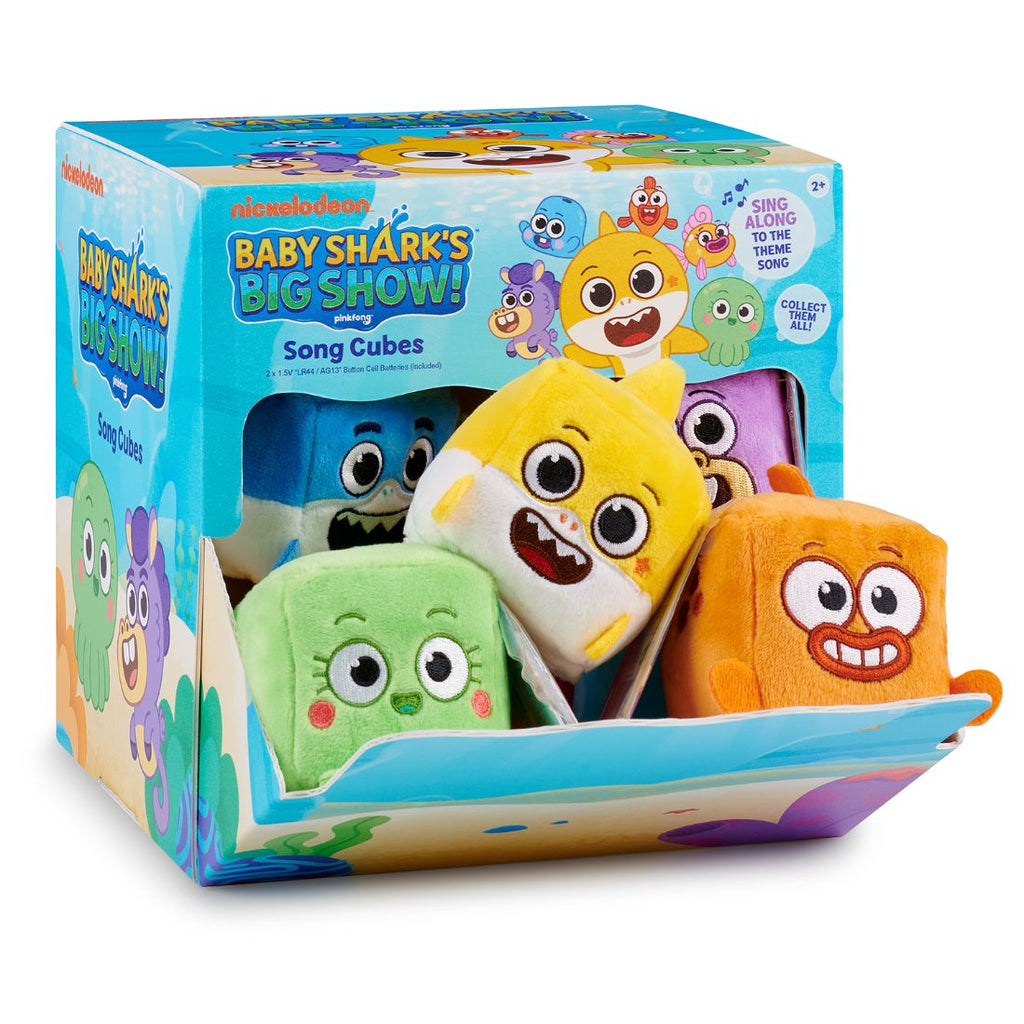 Buy Baby Shark Big Show Song Cube 8 Plush Toys (Sold Separately Subject To Availability) | Yallatoys.com