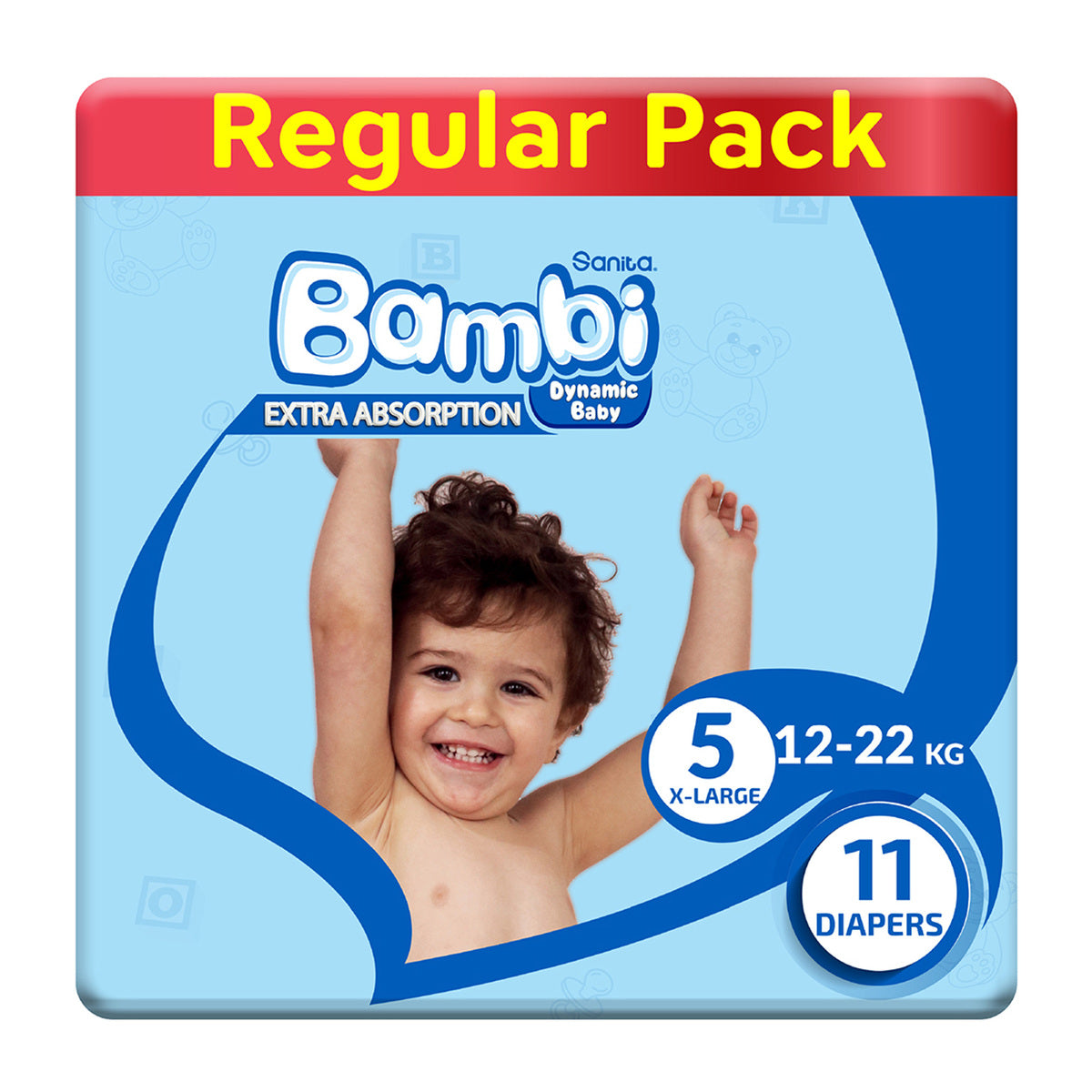 Bambi Sanita X-large Regular 11s Bambi Yallatoys