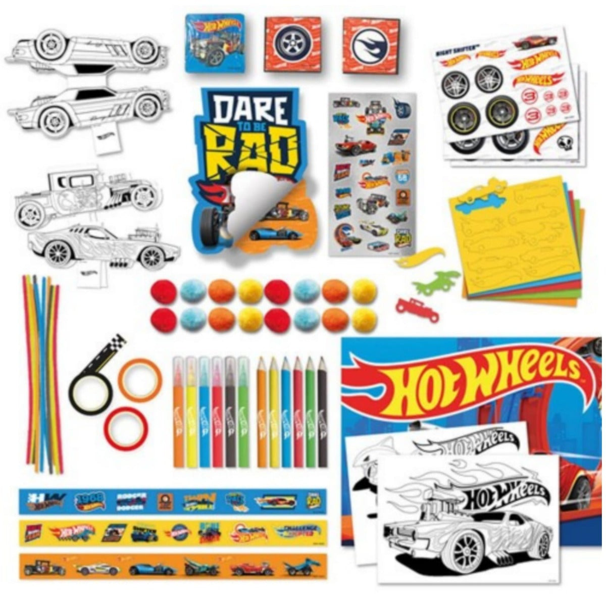 Buy Hot Wheels Bladez Bumper Craft Set 250Pcs | Yallatoys.com