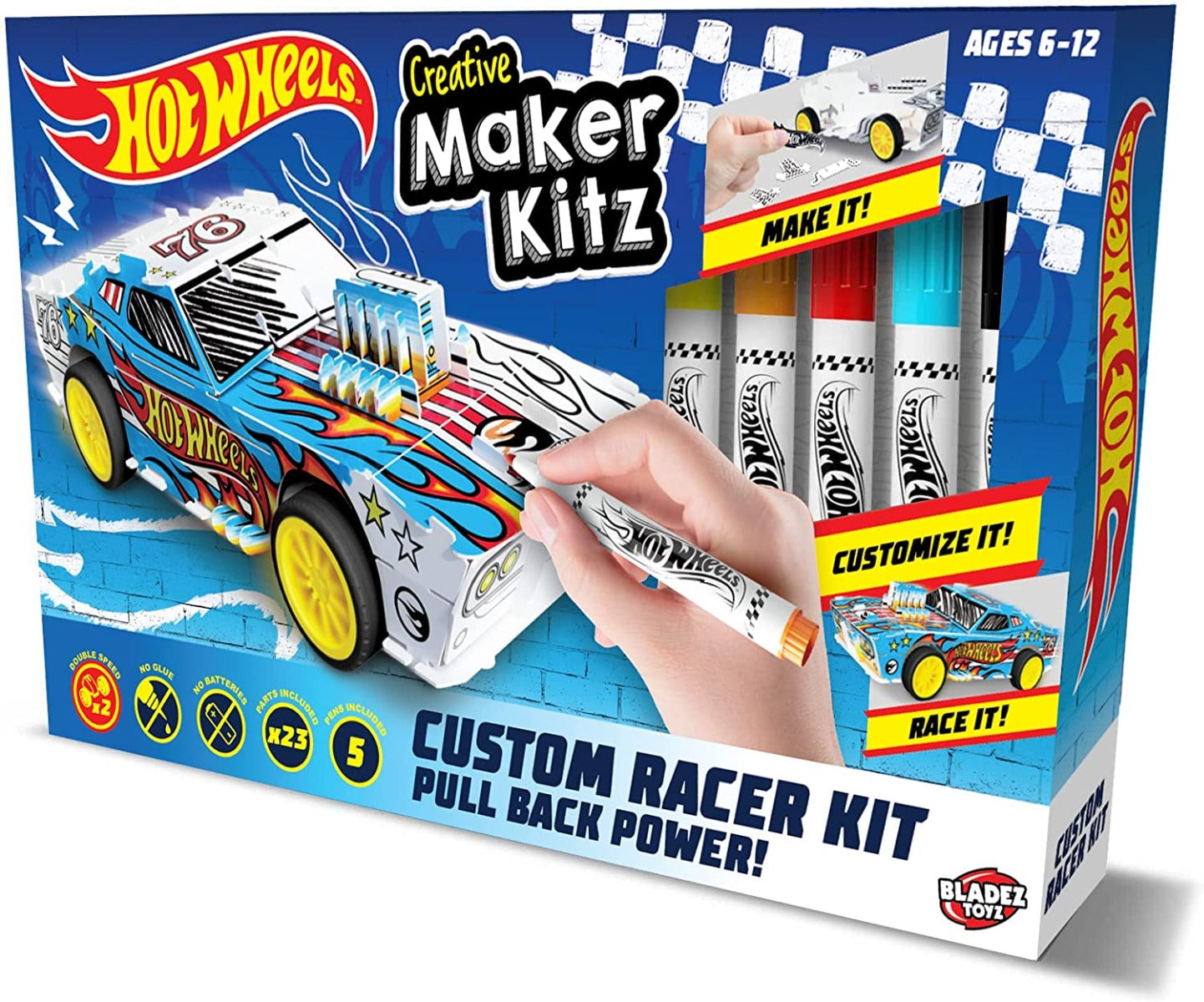 Buy Hot Wheels Bladez Maker Kitz DIY Design and Race Kit (Sold Separately Subject to Availability) | Yallatoys.com