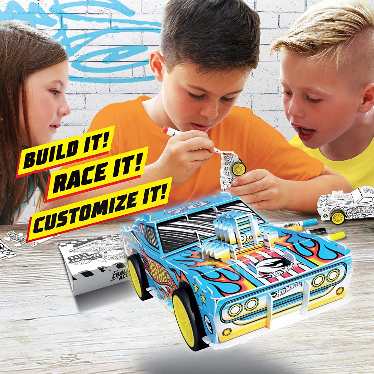 Buy Hot Wheels Bladez Maker Kitz DIY Design and Race Kit (Sold Separately Subject to Availability) | Yallatoys.com