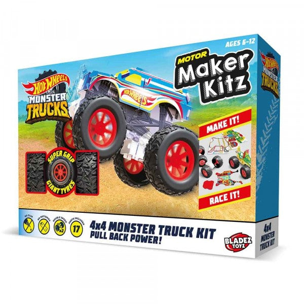 Buy Hot Wheels 4x4 Monster Truck Maker Kitz (Sold Separately Subject to Availability) | Yallatoys.com