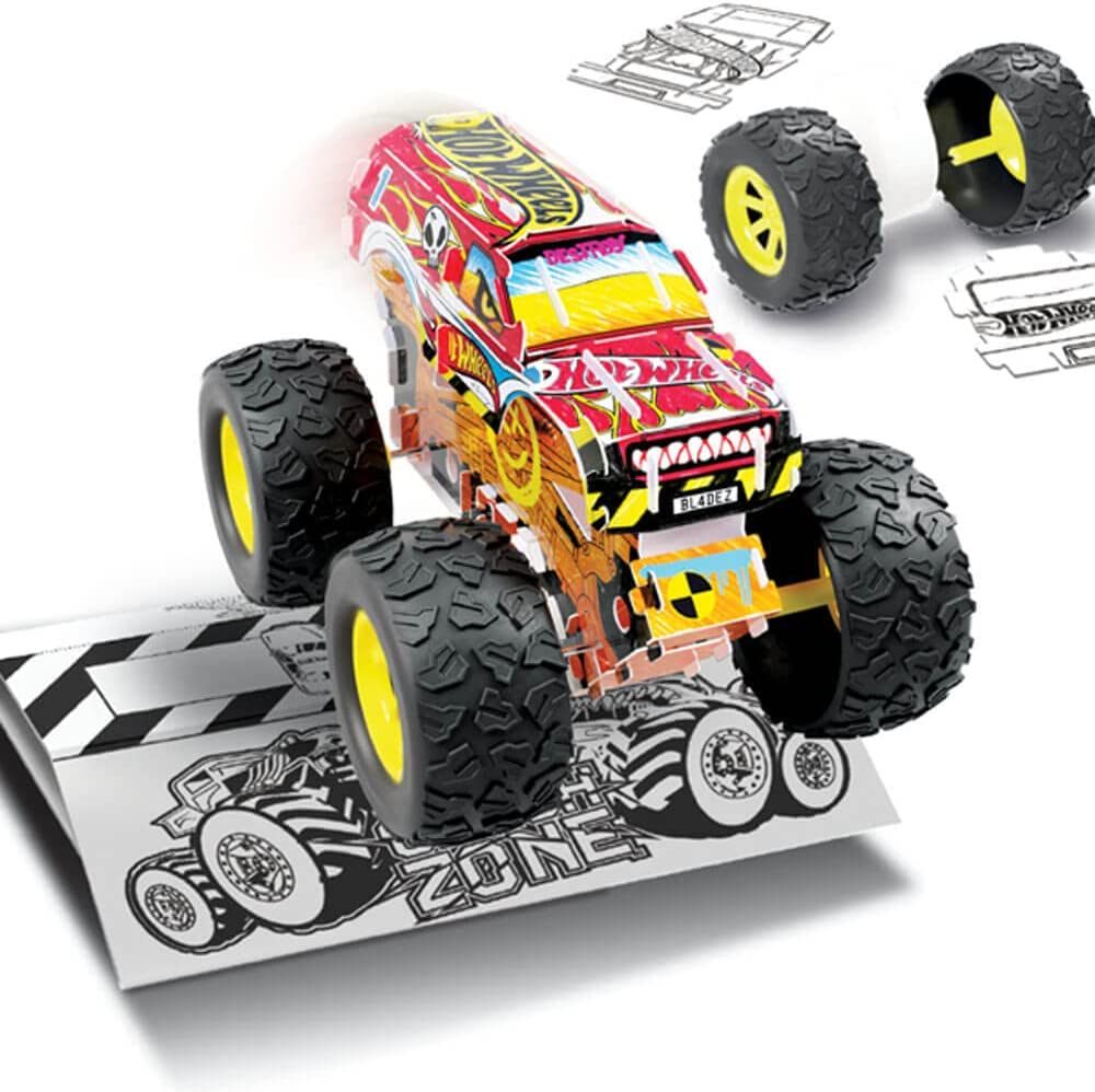 Buy Hot Wheels Maker Kitz Custom Monster Truck Kit | Yallatoys.com