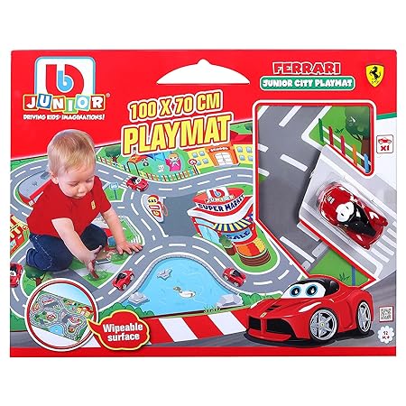 Buy Bburago Junior City Playmat Laferrari | Yallatoys.com