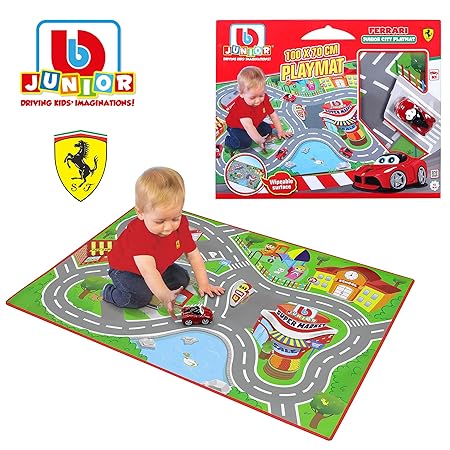 Buy Bburago Junior City Playmat Laferrari | Yallatoys.com