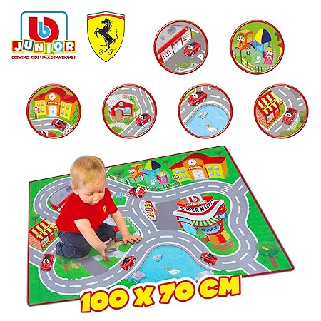Buy Bburago Junior City Playmat Laferrari | Yallatoys.com
