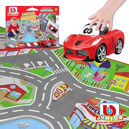 Buy Bburago Junior City Playmat Laferrari | Yallatoys.com