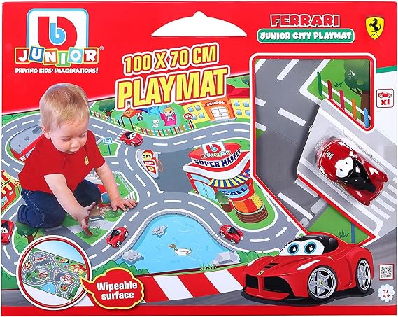 Buy Bburago Ferrari Junior City Playmat | Yallatoys.com