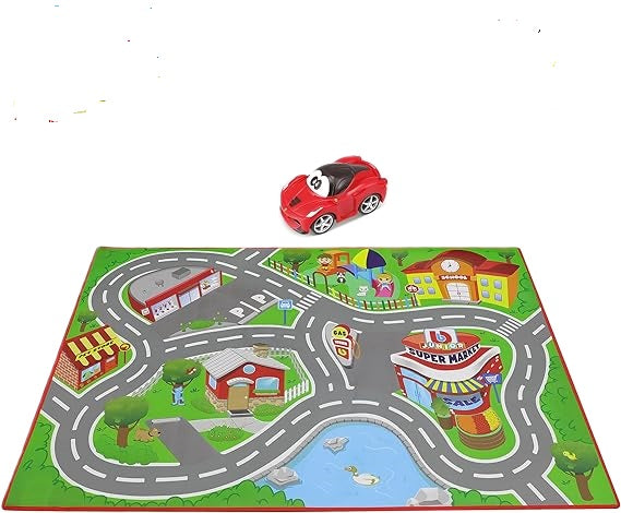 Buy Bburago Ferrari Junior City Playmat | Yallatoys.com
