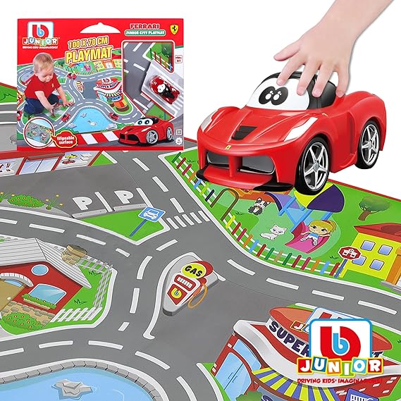 Buy Bburago Ferrari Junior City Playmat | Yallatoys.com