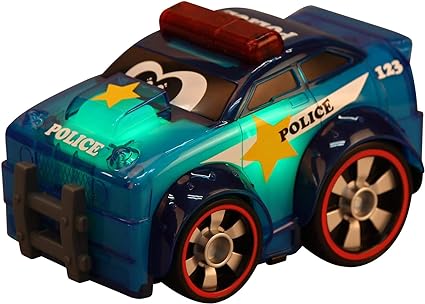 Buy Bburago Push And Glow Police Car | Yallatoys.com