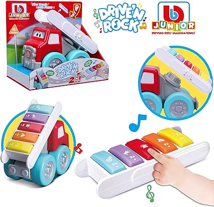 Buy Bburago Fire Truck With Piano | Yallatoys.com