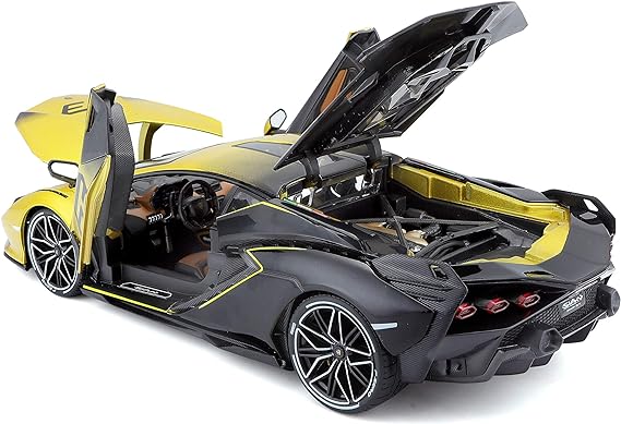 Buy Bburago Lamborghini Sian Die Cast Car Fade Yellow | Yallatoys.com