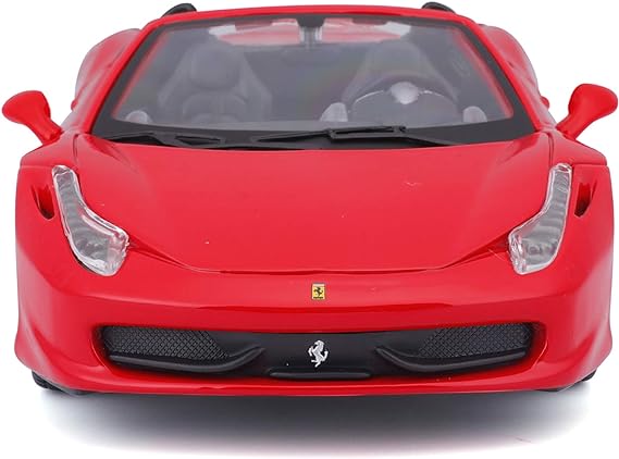 Buy Bburago Race And Play Of The Ferrari 458 Spider Sports Car Die-Cast Model | Yallatoys.com