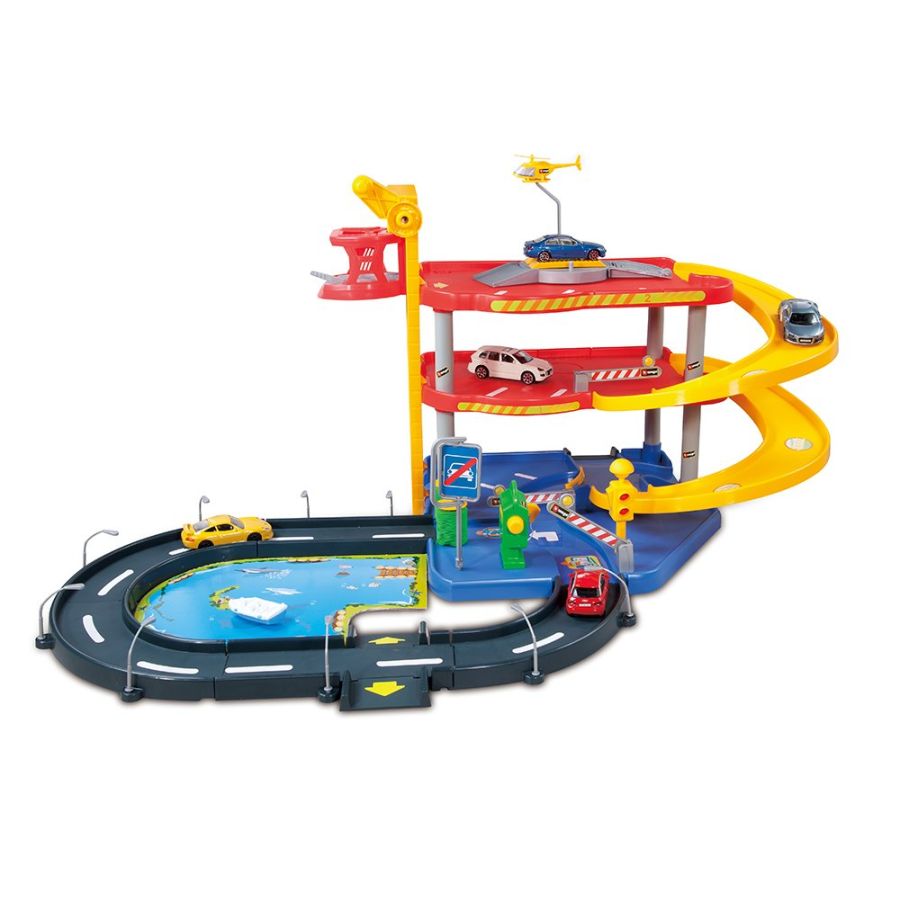 Buy Bburago Collezione Streetfire Parking Playset | Yallatoys.com