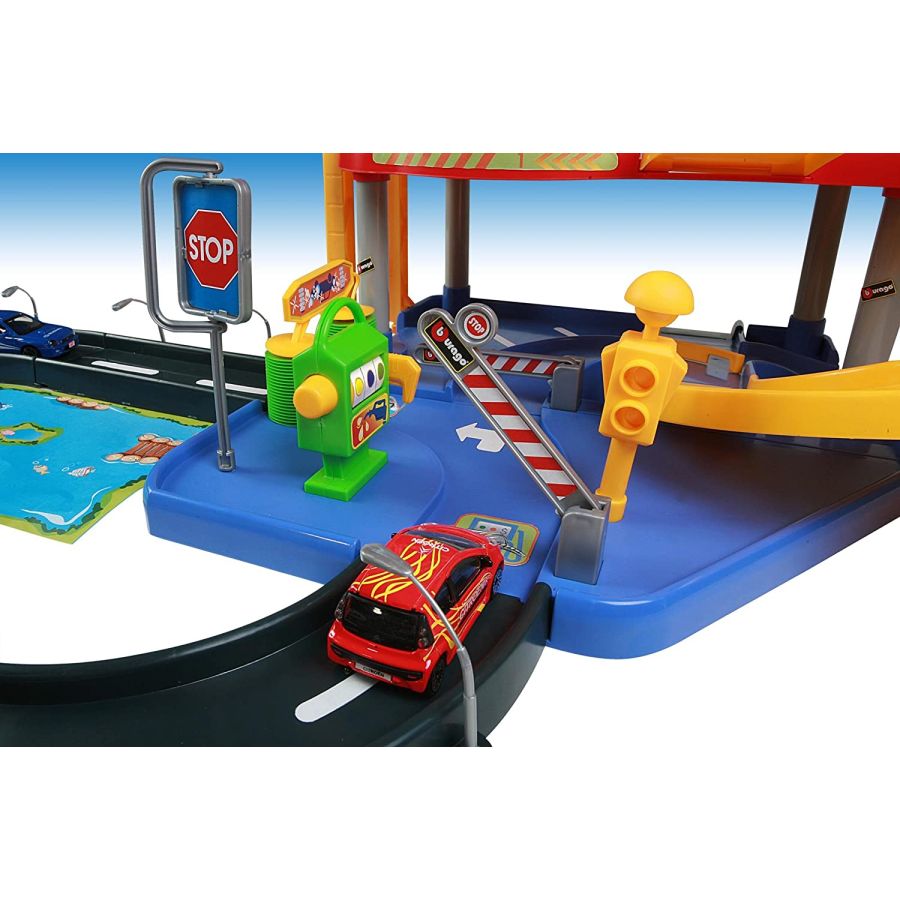 Buy Bburago Collezione Streetfire Parking Playset | Yallatoys.com